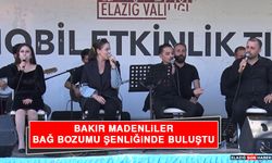 Bakır Madenliler Bağ Bozumu Şenliğinde Buluştu