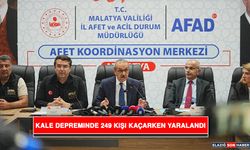 Malatya Kale Depreminde 249 kişi Kaçarken Yaralandı