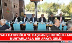 Vali Hatipoğlu Ve Başkan Şerifoğulları, Muhtarlarla Bir Araya Geldi