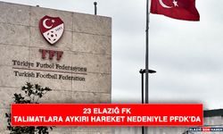 23 ELAZIĞ FK Talimatlara Aykırı Hareket Nedeniyle PFDK’da