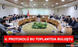 İl Protokolü Bu Toplantıda Buluştu