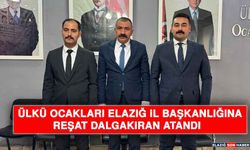 Ülkü Ocakları Elazığ İl Başkanlığına Reşat Dalgakıran Atandı