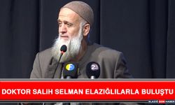 Doktor Salih Selman, Elazığlılarla Buluştu