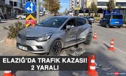 Elazığ’da Trafik Kazası: 2 Yaralı