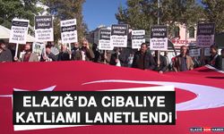 Elazığ’da Cibaliye Katliamı Lanetlendi