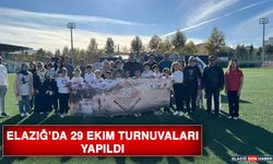 Elazığ’da 29 Ekim Turnuvaları Yapıldı