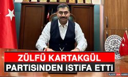 Zülfü Kartakgül, Partisinden İstifa Etti