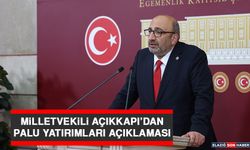 Milletvekili Açıkkapı’dan Palu Yatırımları Açıklaması