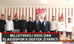 Milletvekili Erol’dan, Elazığspor’a Destek Ziyareti