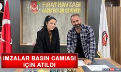 İmzalar Basın Camiası İçin Atıldı