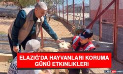 Elazığ'da Hayvanları Koruma Günü Etkinlikleri