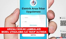 Arızalı Sokak Lambaları Mobil Uygulama İle Takip Altında