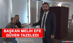 Başkan Melih Efe Güven Tazeledi