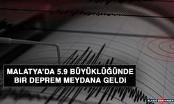 Malatya’da 5.9 Büyüklüğünde Deprem Meydana Geldi