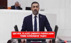 Işıkver, Elazığ Çimento Fabrikasını TBMM Gündemine Taşıdı