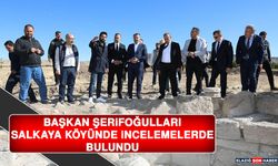 Başkan Şerifoğulları, Salkaya Köyünde İncelemelerde Bulundu