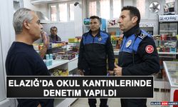 Elazığ’da Okul Kantinlerinde Denetim Yapıldı