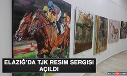 Elazığ'da TJK Resim Sergisi Açıldı