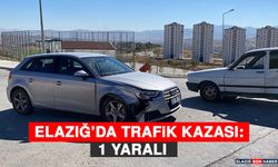 Elazığ’da Trafik Kazası: 1 Yaralı