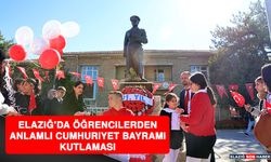 Elazığ’da Öğrencilerden Anlamlı Cumhuriyet Bayramı Kutlaması