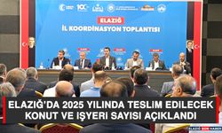 Elazığ’da 2025 Yılında Teslim Edilecek Konut ve İşyeri Sayısı Açıklandı