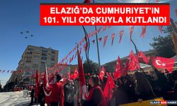 Elazığ’da Cumhuriyet’in 101. Yılı Coşkuyla Kutlandı