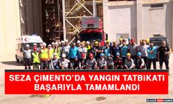 Seza Çimento Fabrikasında Yangın Tatbikatı Başarıyla Tamamlandı