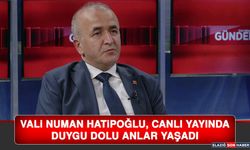 Vali Numan Hatipoğlu, Canlı Yayında Duygu Dolu Anlar Yaşadı