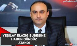 Yeşilay Elazığ Şubesine Harun Gündüz Atandı