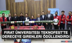 Fırat Üniversitesi TEKNOFEST’te Dereceye Girenleri Ödüllendirdi