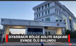 Diyarbakır Bölge Adliye Başkanı Evinde Ölü Bulundu