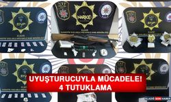 Elazığ’da Uyuşturucuyla Mücadele 4 Tutuklama!