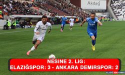 Nesine 2. Lig: Elazığspor: 3 - Ankara Demirspor: 2