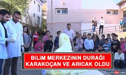 Bilim Merkezinin Durağı Karakoçan Ve Arıcak Oldu