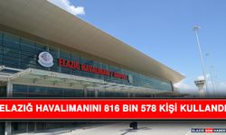 Elazığ Havalimanını 816 Bin 578 Kişi Kullandı