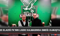 23 Elazığ Fk’nın Ligde Kalmasında Emeği Olmuştu