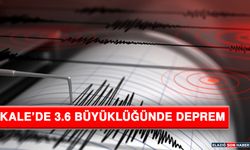 Kale'de 3.6 Büyüklüğünde Deprem