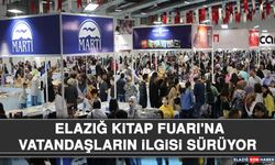 Elazığ Kitap Fuarı'na Vatandaşların İlgisi Sürüyor