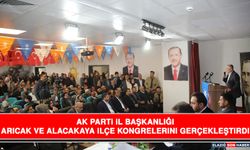 AK Parti İl Başkanlığı, Arıcak Ve Alacakaya İlçe Kongrelerini Gerçekleştirdi