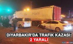 Diyarbakır'da Trafik Kazası: 2 Yaralı