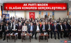 AK Parti Maden 7. Olağan Kongresi Gerçekleştirildi