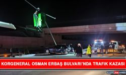 Korgeneral Osman Erbaş Bulvarı’nda Trafik Kazası