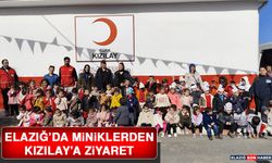 Elazığ’da Miniklerden Kızılay’a Ziyaret