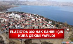 Elazığ’da 302 Hak Sahibi İçin Kura Çekimi Yapıldı