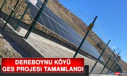 Dereboynu Köyü GES Projesi Tamamlandı