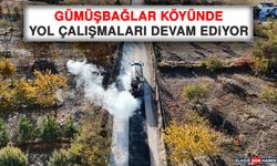 Gümüşbağlar Köyünde Yol Çalışmaları Devam Ediyor