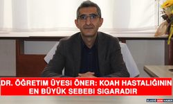 Dr. Öğretim Üyesi Öner: ''KOAH Hastalığının En Büyük Sebebi Sigaradır''