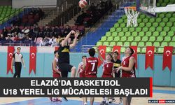 Elazığ’da Basketbol U18 Yerel Lig Mücadelesi Başladı