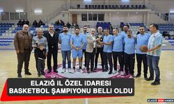 Elazığ İl Özel İdaresi Basketbol Şampiyonu Belli Oldu