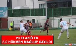 23 Elazığ FK, 3-0 Hükmen Mağlup Sayıldı